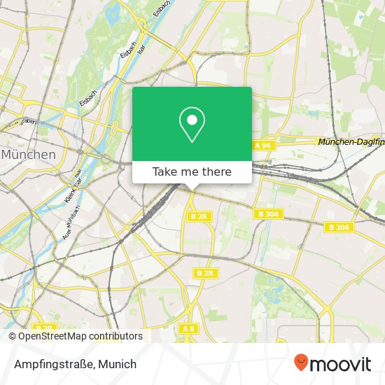 Ampfingstraße map