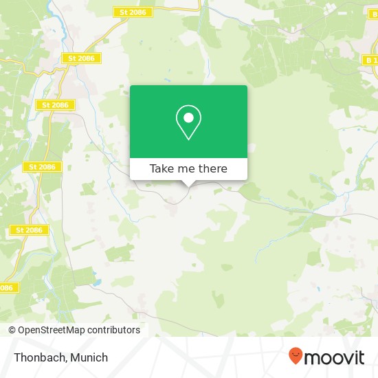 Thonbach map