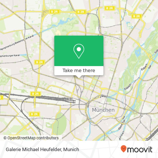 Galerie Michael Heufelder map