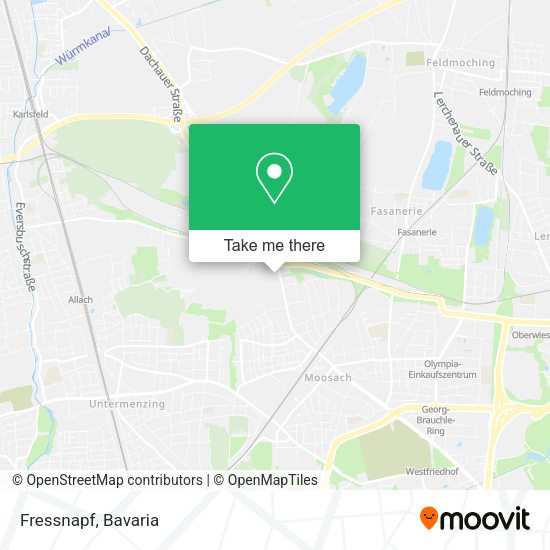 Карта Fressnapf