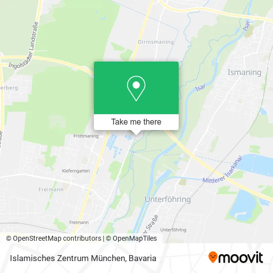 Карта Islamisches Zentrum München