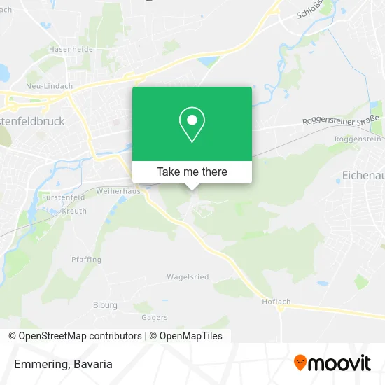 Карта Emmering