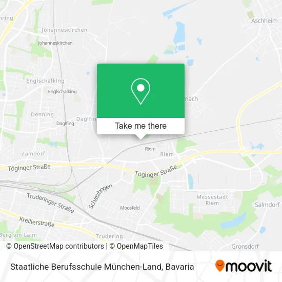 Карта Staatliche Berufsschule München-Land
