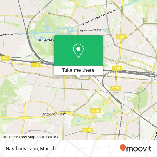 Gasthaus Laim map