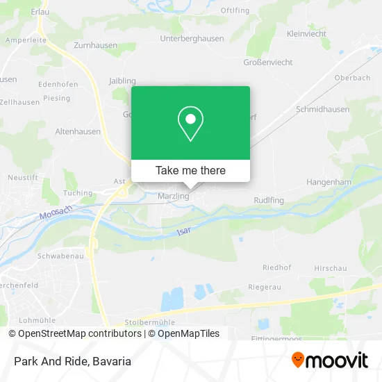 Карта Park And Ride