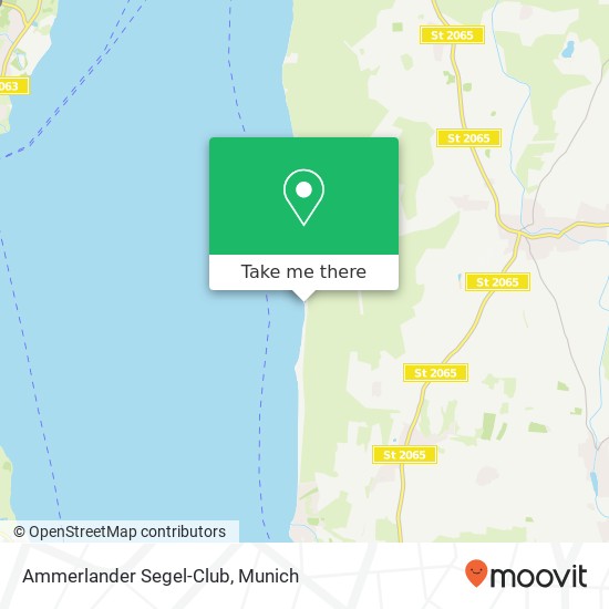 Ammerlander Segel-Club map