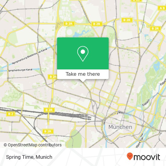 Spring Time map