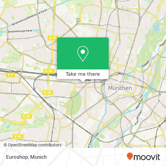 Euroshop map