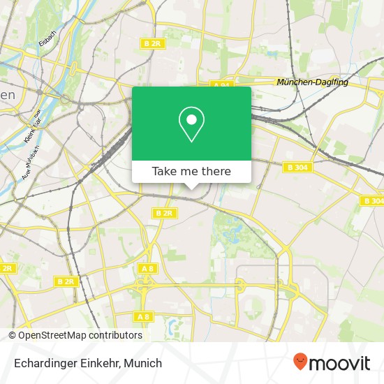 Echardinger Einkehr map