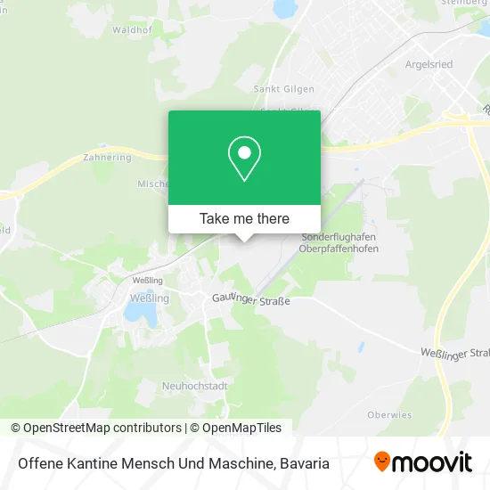 Карта Offene Kantine Mensch Und Maschine