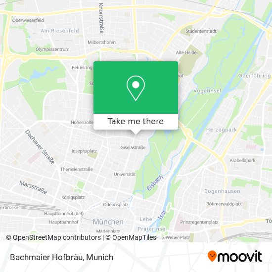 Bachmaier Hofbräu map