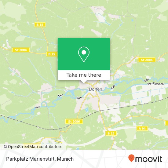 Карта Parkplatz Marienstift