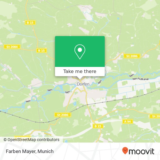 Карта Farben Mayer