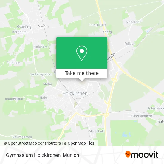Карта Gymnasium Holzkirchen