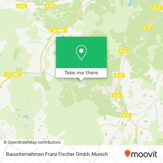 Bauunternehmen Franz Fischer Gmbh map