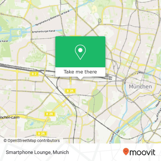 Smartphone Lounge map