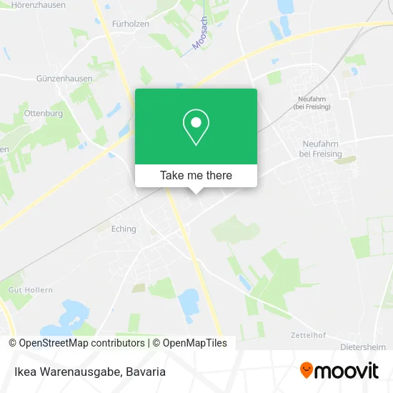 Ikea Warenausgabe map