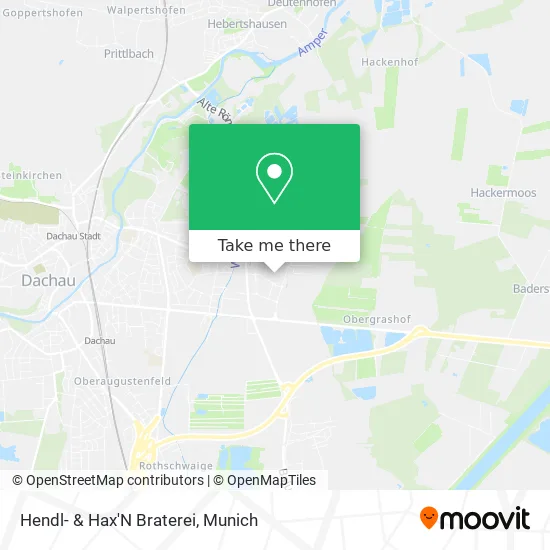 Карта Hendl- & Hax'N Braterei