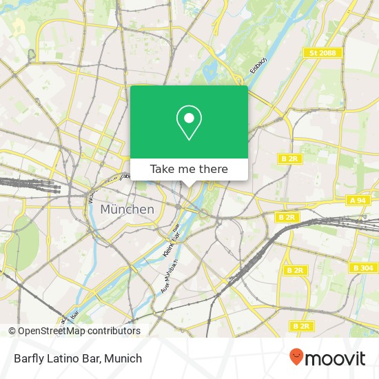 Barfly Latino Bar map