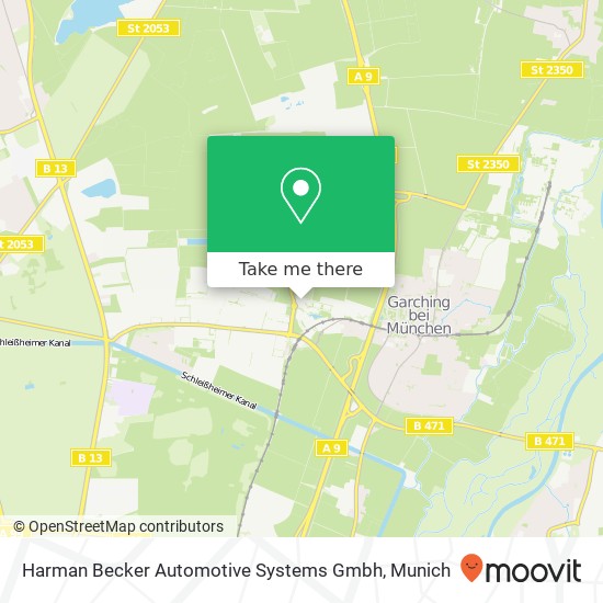 Harman Becker Automotive Systems Gmbh map