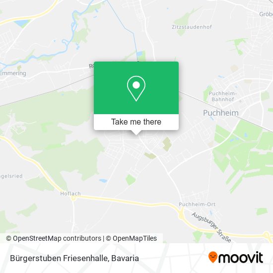 Bürgerstuben Friesenhalle map