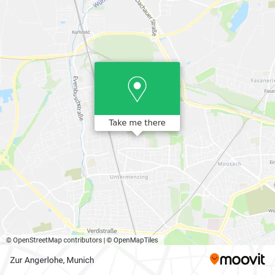 Карта Zur Angerlohe