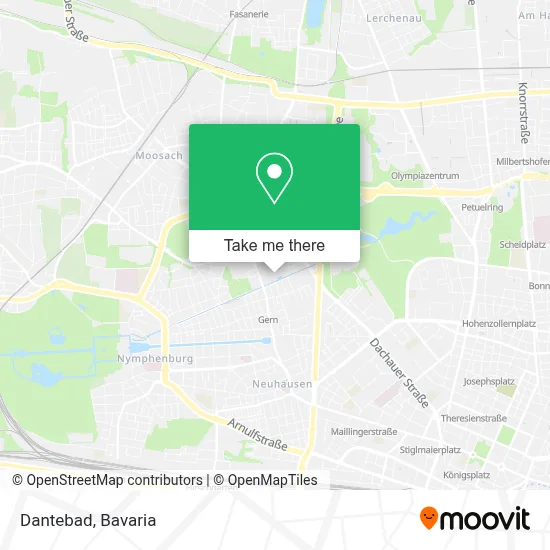 Dantebad map