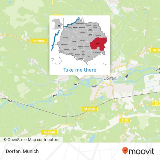 Dorfen map