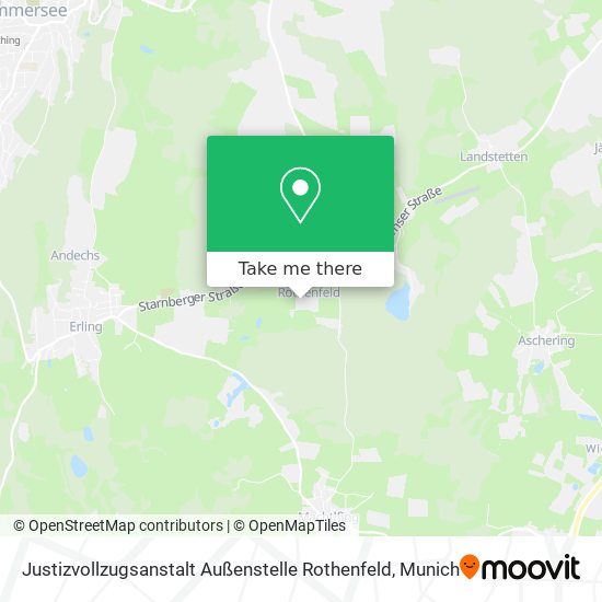 Justizvollzugsanstalt Außenstelle Rothenfeld map