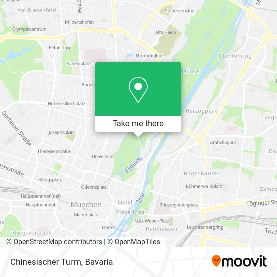 Chinesischer Turm map