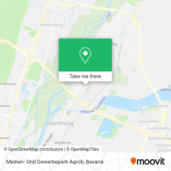 Карта Medien- Und Gewerbepark Agrob