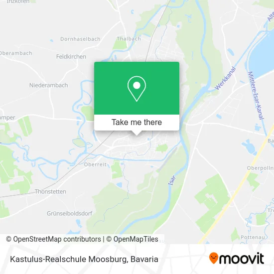 Kastulus-Realschule Moosburg map