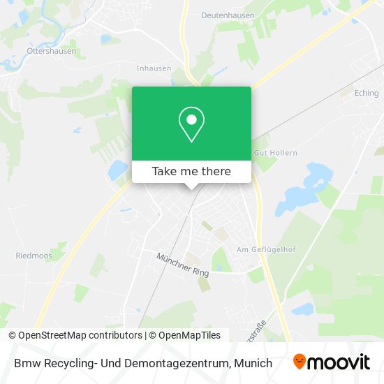 Карта Bmw Recycling- Und Demontagezentrum