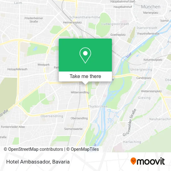 Карта Hotel Ambassador