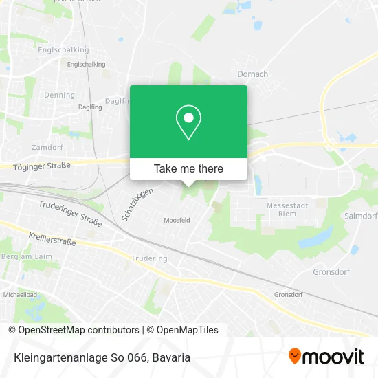 Карта Kleingartenanlage So 066