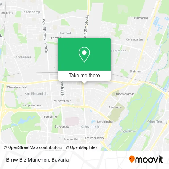 Карта Bmw Biz München