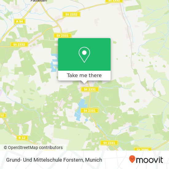 Grund- Und Mittelschule Forstern map