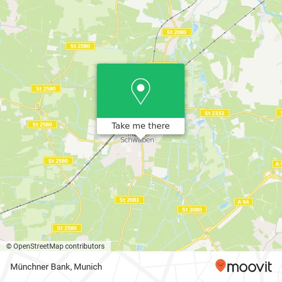 Münchner Bank map