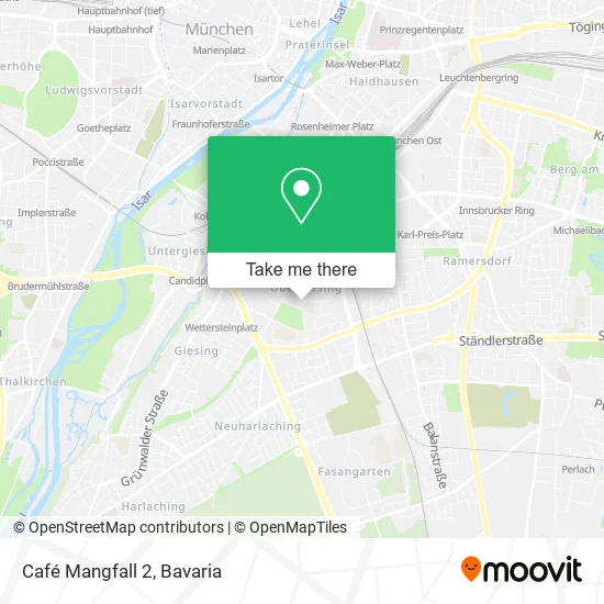 Карта Café Mangfall 2