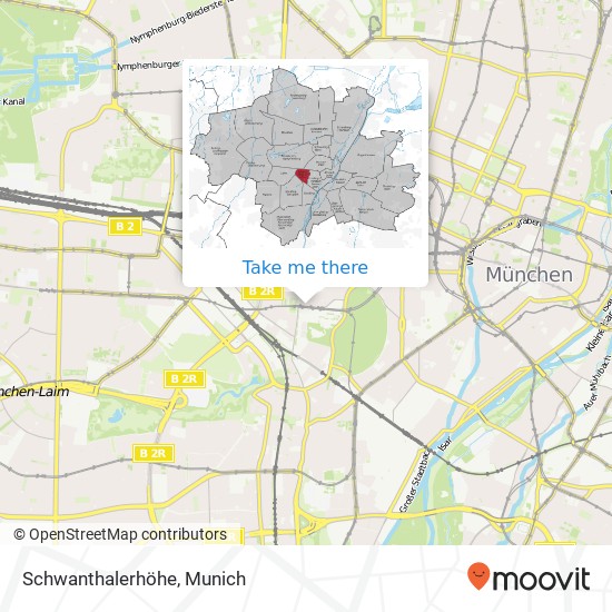 Карта Schwanthalerhöhe