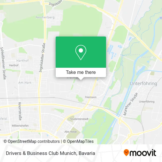 Карта Drivers & Business Club Munich