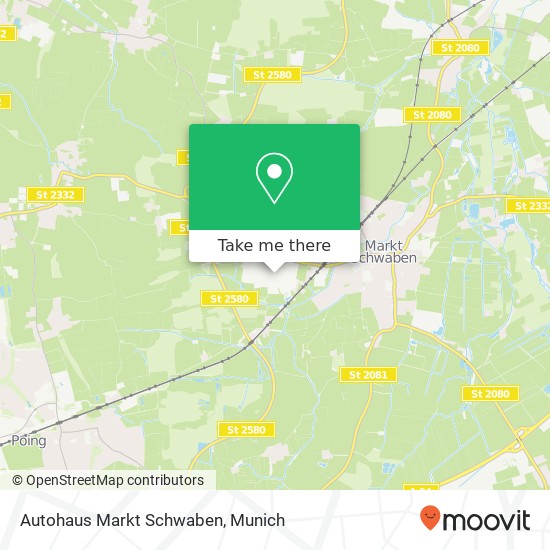 Autohaus Markt Schwaben map