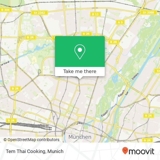 Tem Thai Cooking map