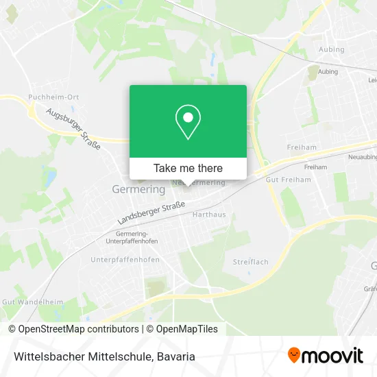 Карта Wittelsbacher Mittelschule