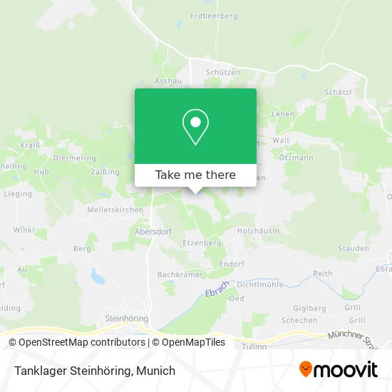 Карта Tanklager Steinhöring