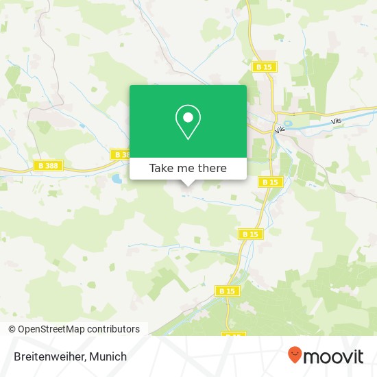 Breitenweiher map