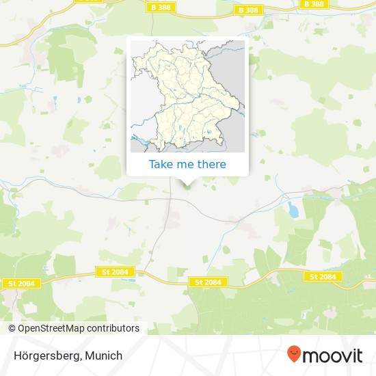 Hörgersberg map