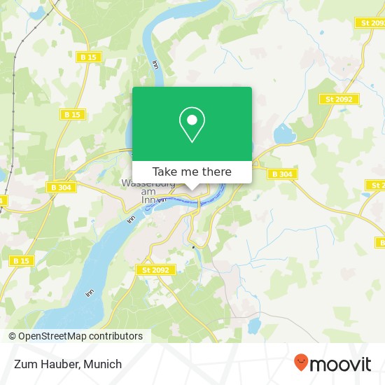 Zum Hauber map