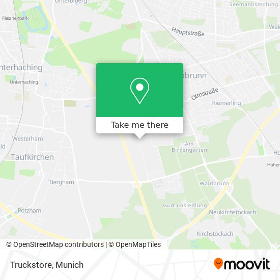 Truckstore map