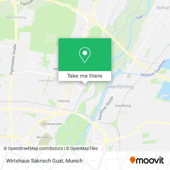 Карта Wirtshaus Sakrisch Guat